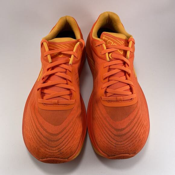 Topo Ultrafly 5 Running Shoes Mens Size 11.5 Orange Mango Knit Athletic Low - Picture 11 of 11